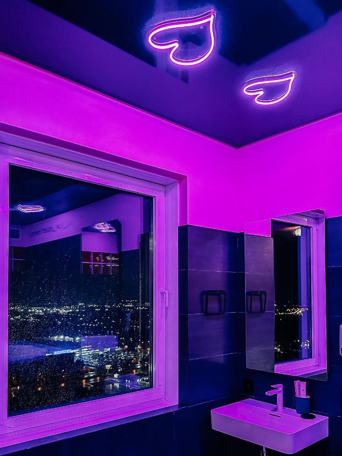 Sky Deep Jacuzzi 30 Floor Leilighet Klaipėda Eksteriør bilde