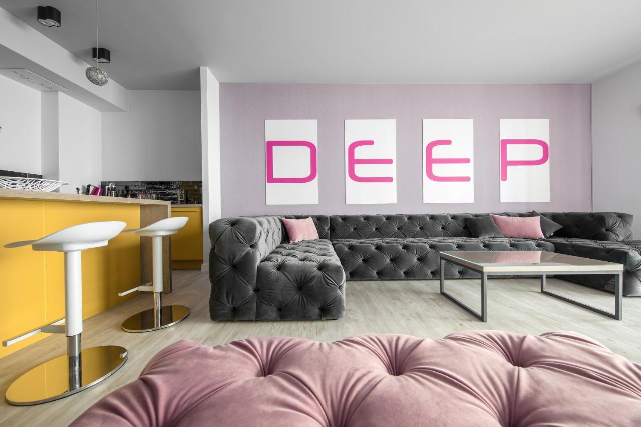 Sky Deep Jacuzzi 30 Floor Leilighet Klaipėda Eksteriør bilde