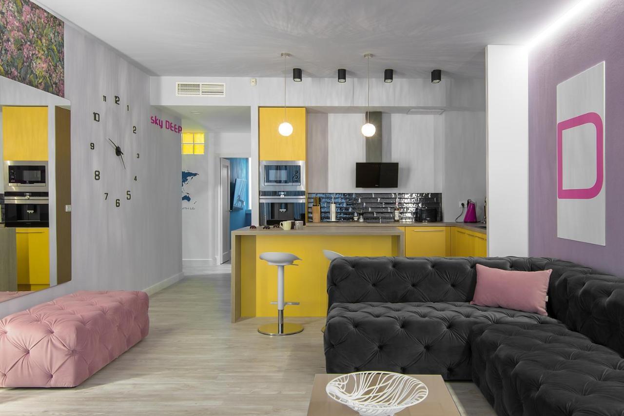 Sky Deep Jacuzzi 30 Floor Leilighet Klaipėda Eksteriør bilde