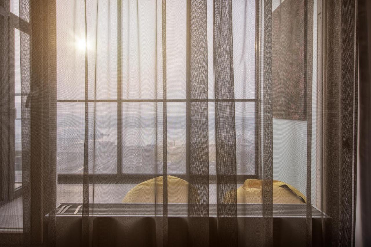 Sky Deep Jacuzzi 30 Floor Leilighet Klaipėda Eksteriør bilde