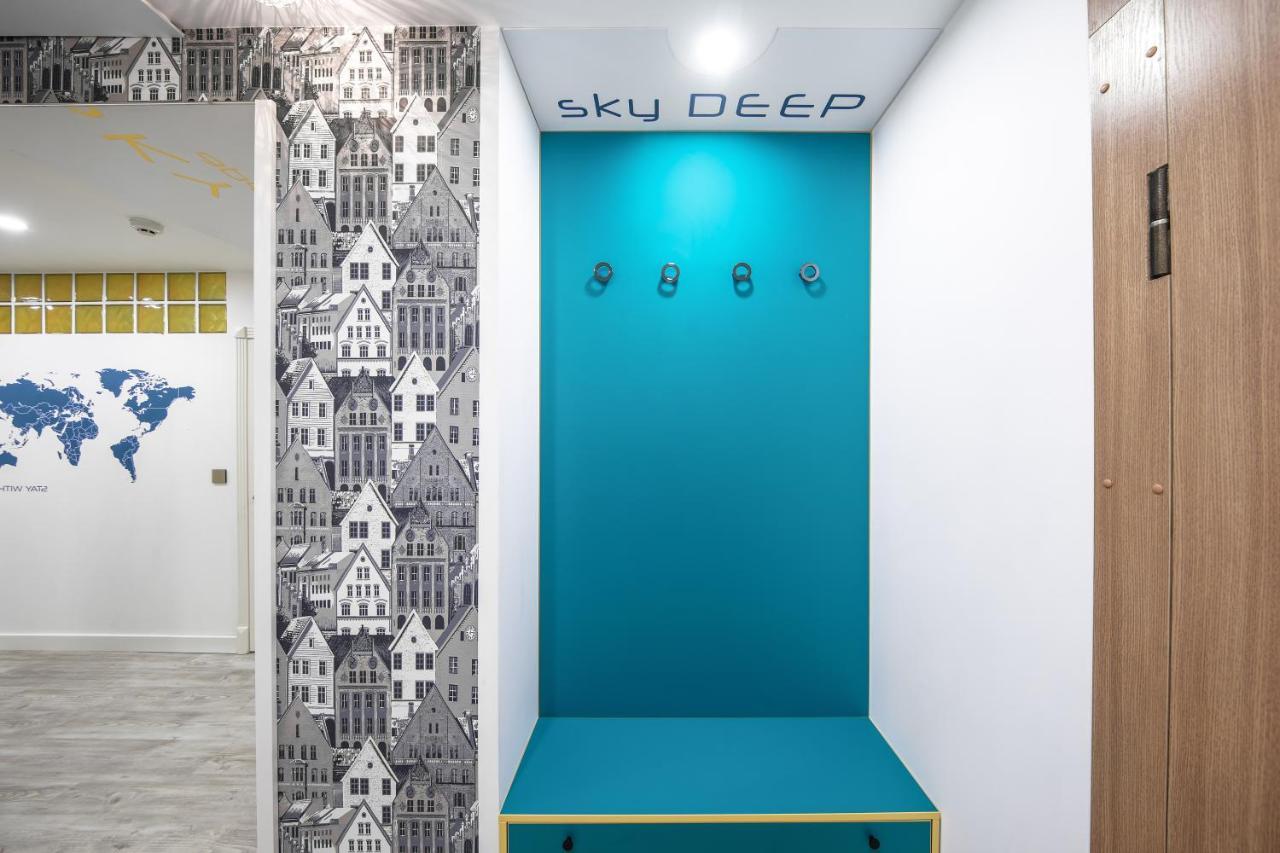 Sky Deep Jacuzzi 30 Floor Leilighet Klaipėda Eksteriør bilde