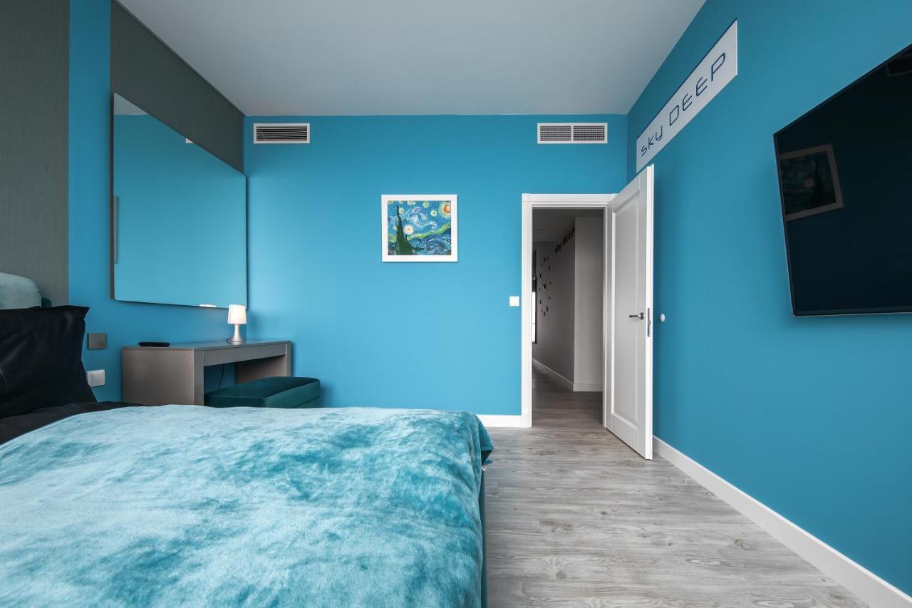 Sky Deep Jacuzzi 30 Floor Leilighet Klaipėda Eksteriør bilde