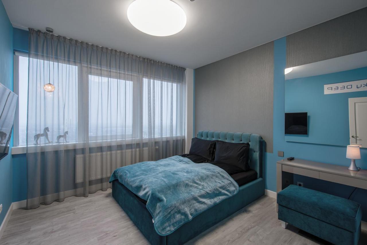 Sky Deep Jacuzzi 30 Floor Leilighet Klaipėda Eksteriør bilde